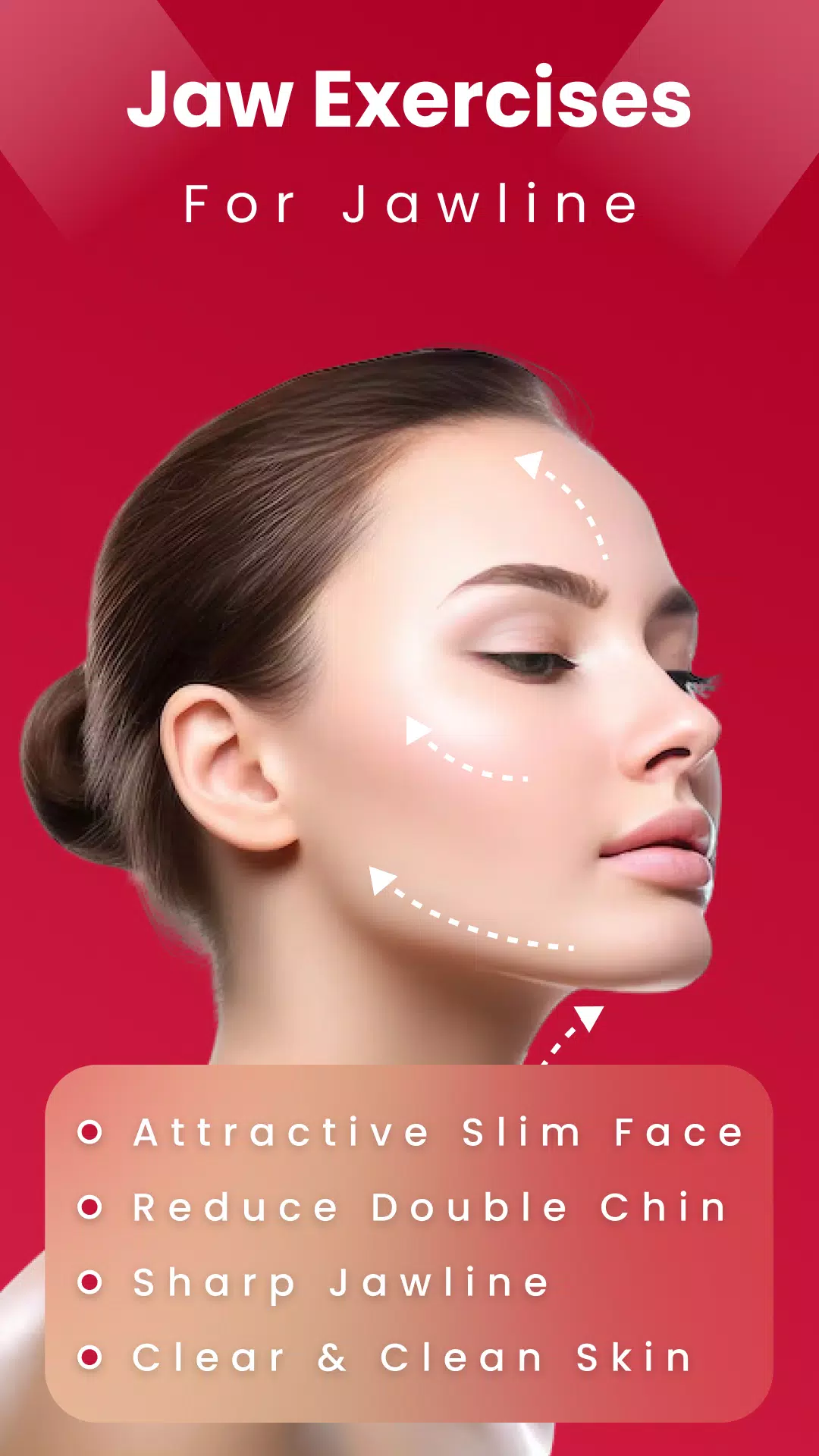 Jawline Exercises & Mewing Zrzut ekranu 1
