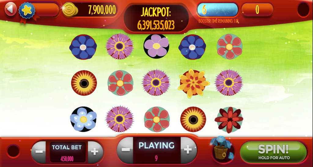 Flowers-Slot Machine ภาพหน้าจอ 0