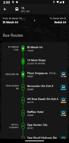 SG Bus Arrival Times Ảnh chụp màn hình 3