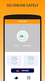 Turbo VPN - Fast Secure VPN Captura de tela 2