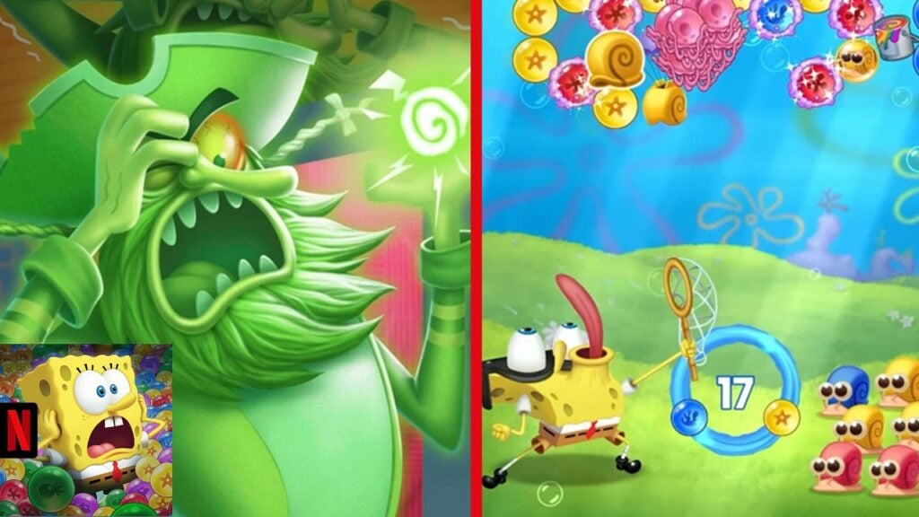 Netflix, SpongeBob Bubble Pop Ön Kayıtlarını Başlattı