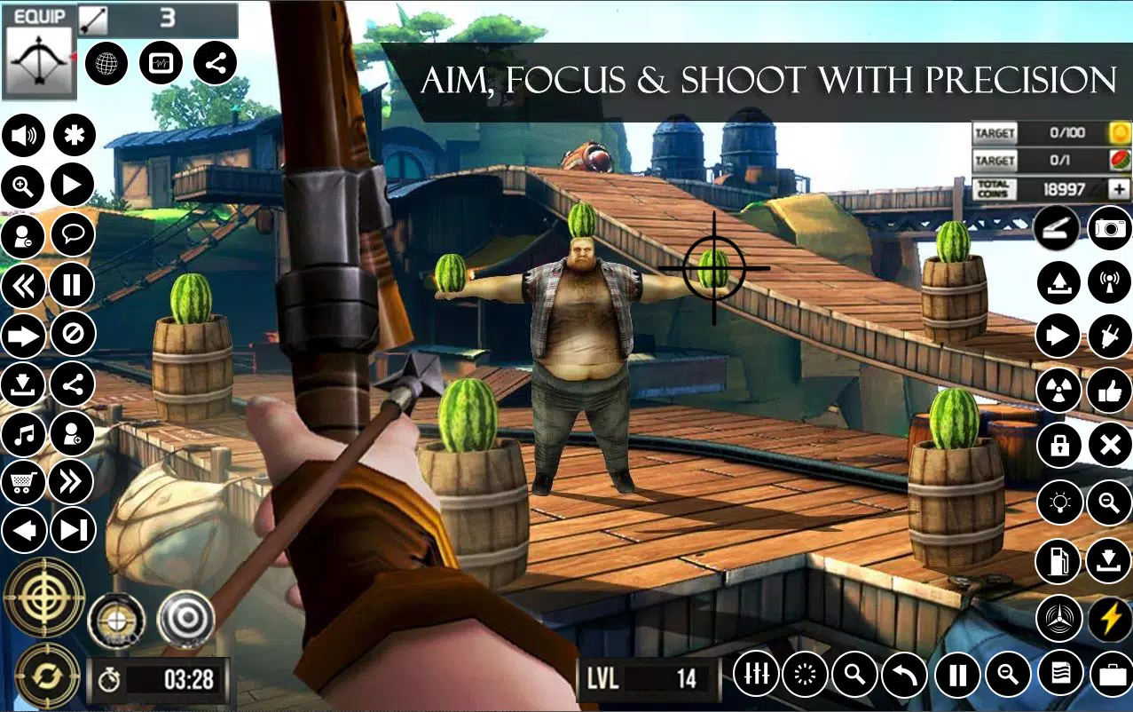 Watermelon Archery Games 3D应用截图第3张