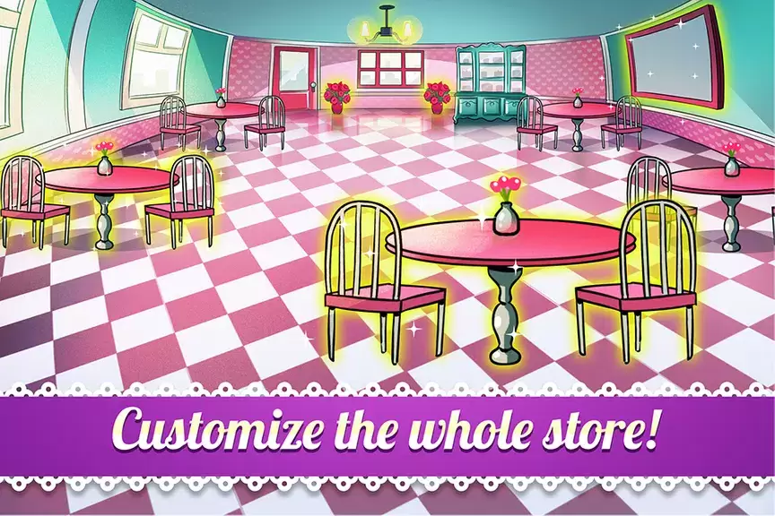 My Cake Shop: Candy Store Game Tangkapan skrin 1