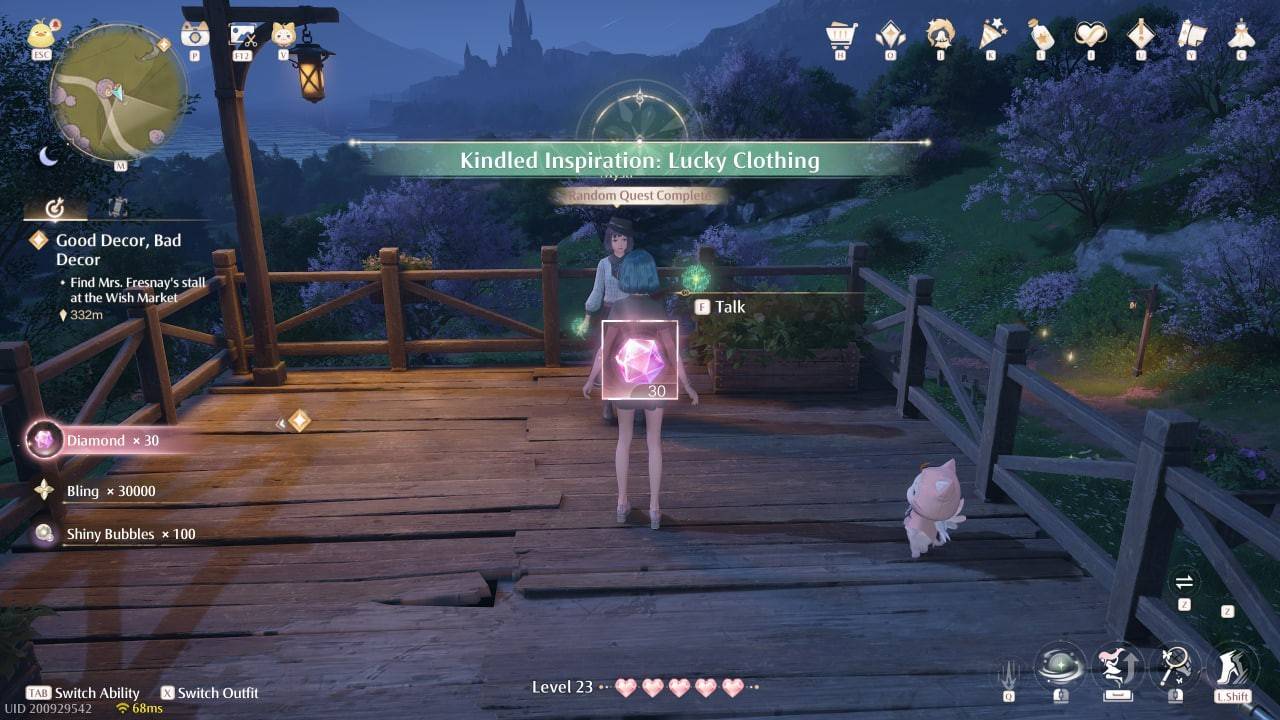 Quest Completion Rewards