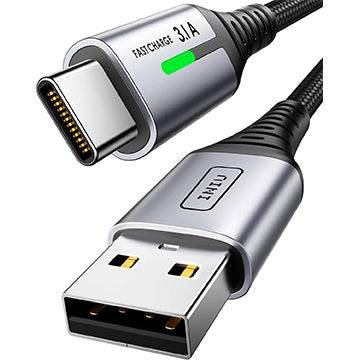 INIU 6ft USB टाइप-ए से यूएसबी टाइप-सी केबल