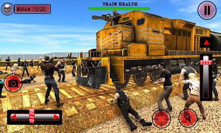 US Army Train Zombie Shooting ภาพหน้าจอ 0