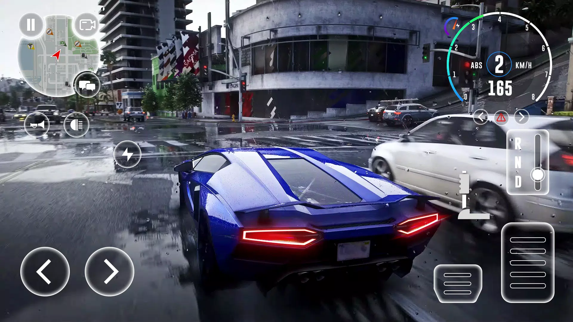 Car Driving City 3D Simulator Captura de tela 3