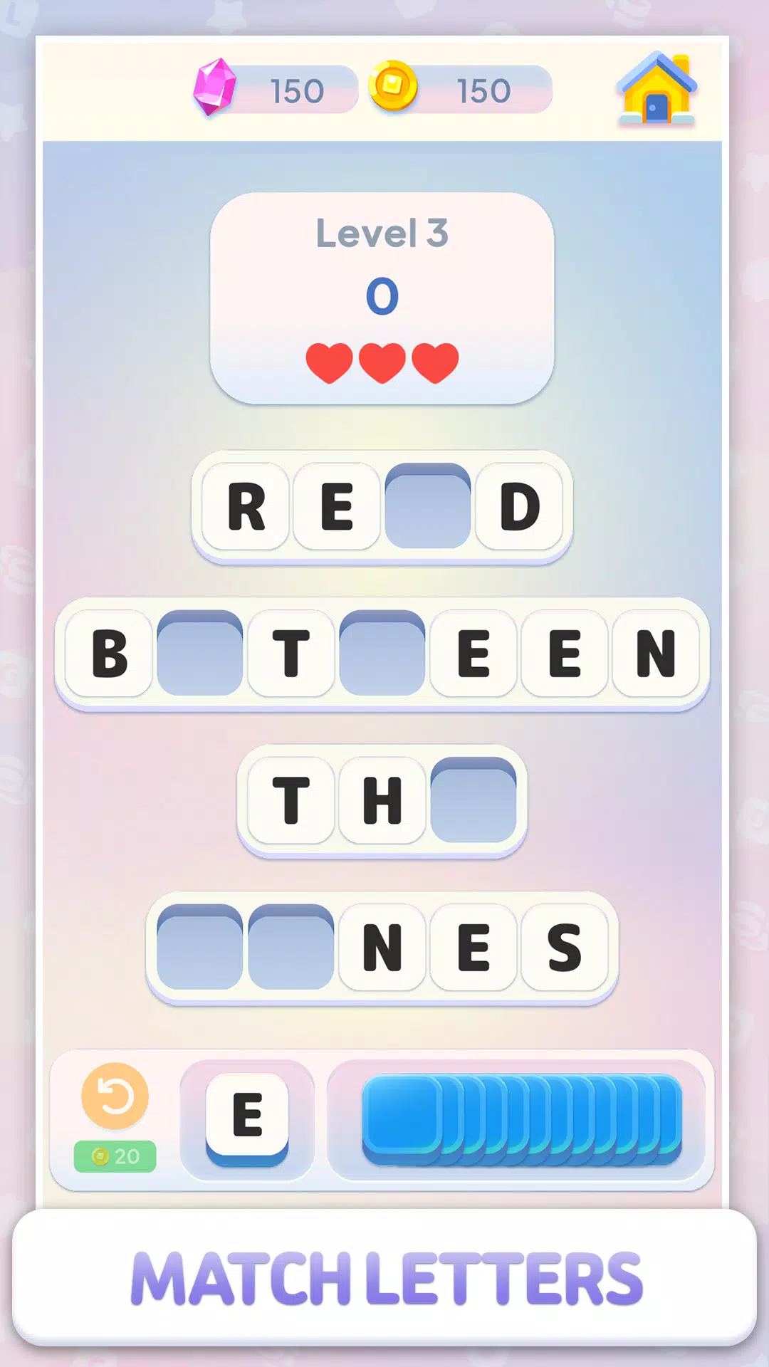 Letter Match Captura de tela 0