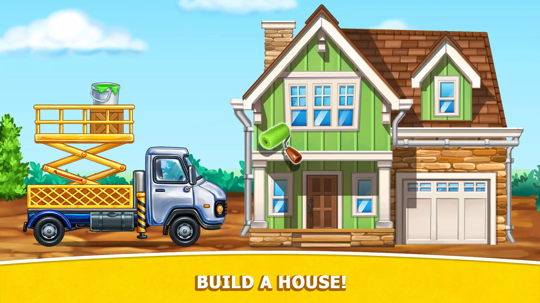 Kids Truck: City Builder Games Capture d'écran 3