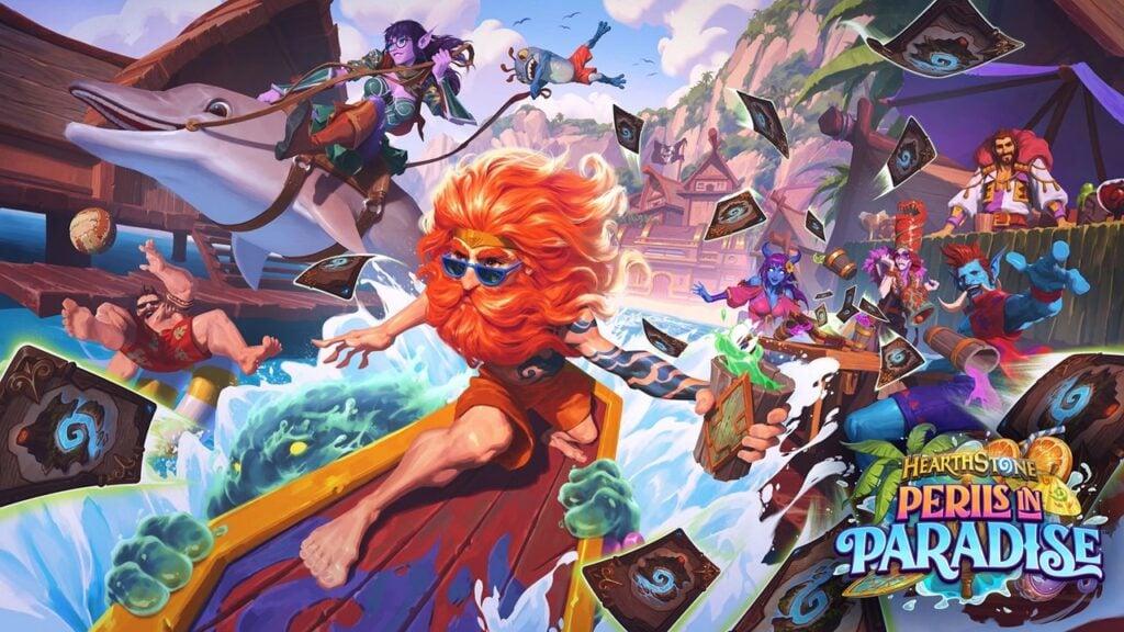 Perils In Paradise est une mise à jour tropicale qui sera disponible sur Hearthstone en juillet !