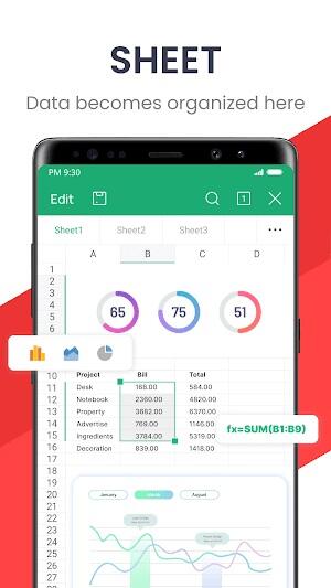 WPS Office 스크린샷 3