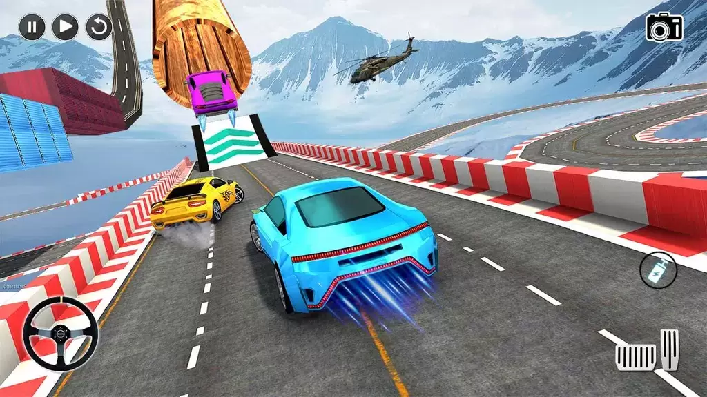 Mega Ramp Car Stunt Racing 3d Zrzut ekranu 2