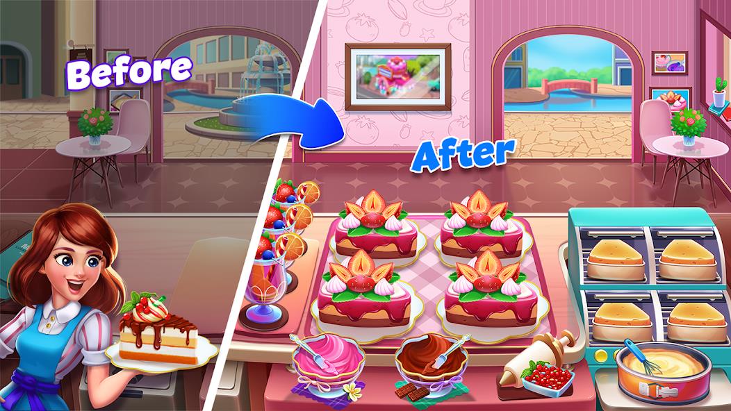 Food Voyage: Fun Cooking Games Captura de pantalla 3