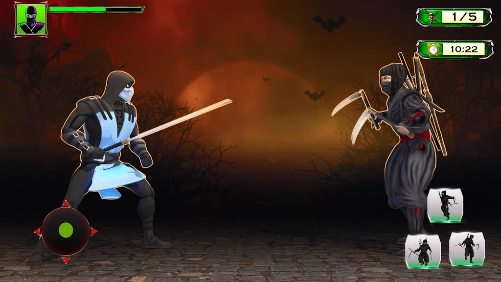 Ninja Hero Assassin Samurai Pirate Fight Shadow ภาพหน้าจอ 3