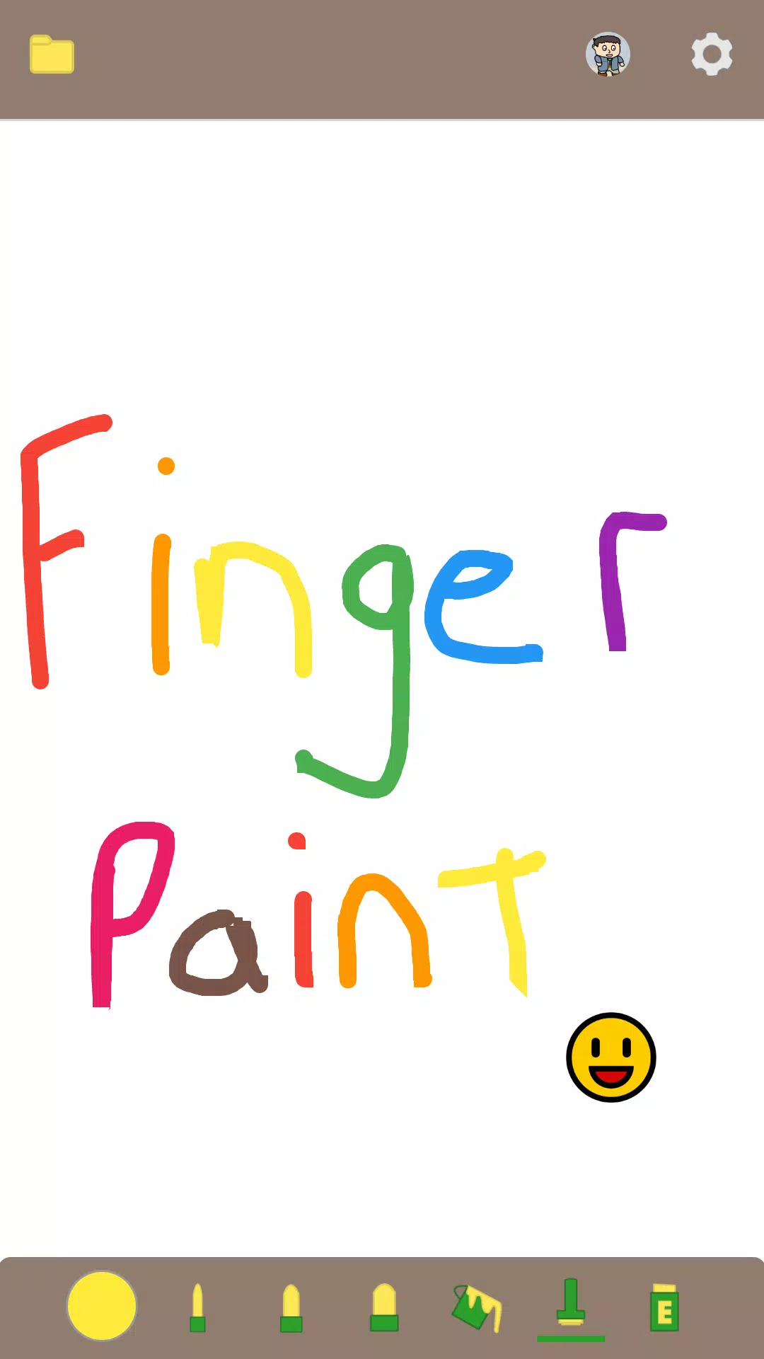 Fingerfarben Screenshot 2