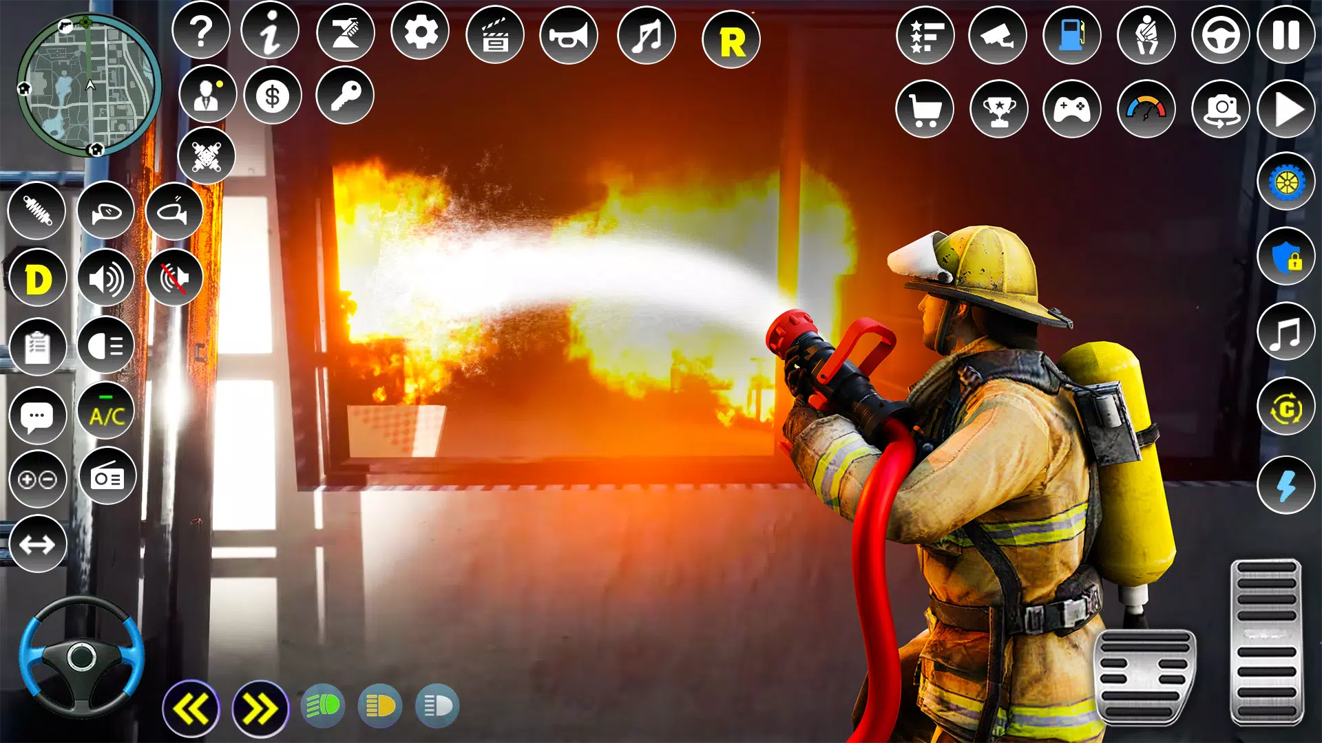 Firefighter :Fire Brigade Game Скриншот 3