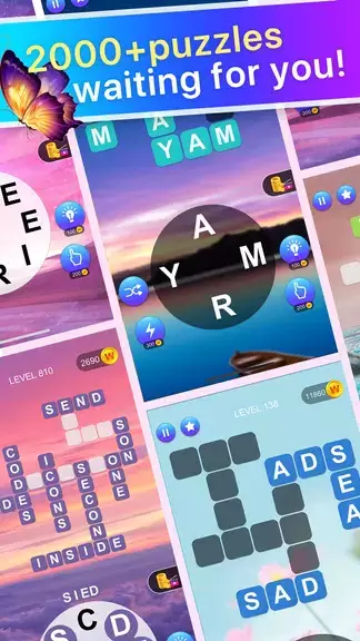 Word Games Master - Crossword 스크린샷 2