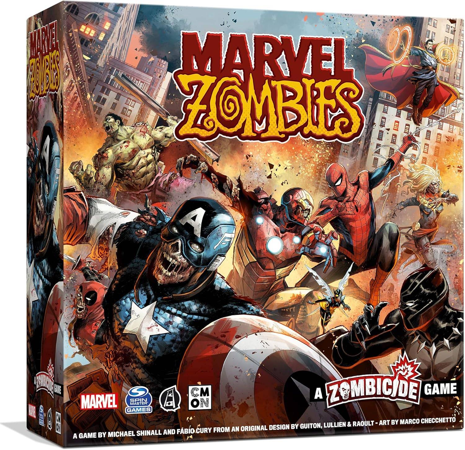 Marvel Zombies - een zombicide -spel