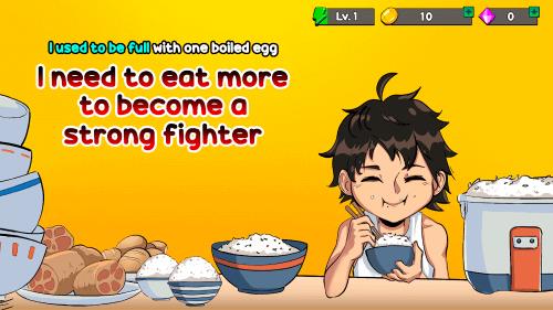 Food Fighter Clicker स्क्रीनशॉट 1