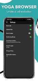 Schermata Yoga Anti Block VPN Browser 0