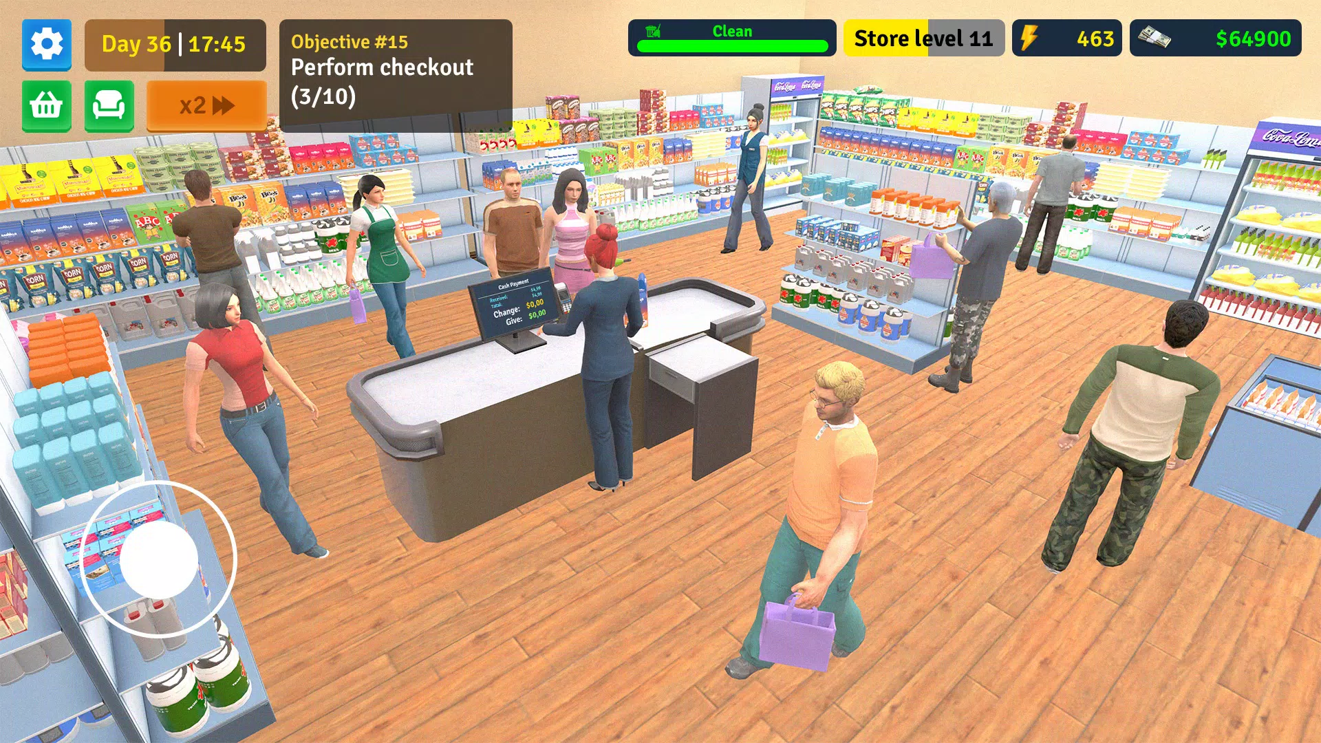 Supermarket Simulator Store スクリーンショット 1