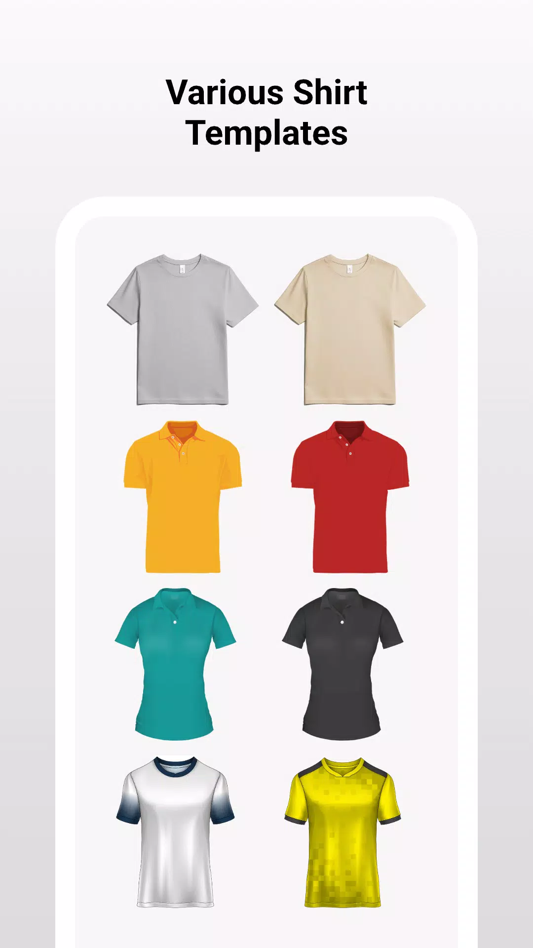 Sport Shirt Capture d'écran 0