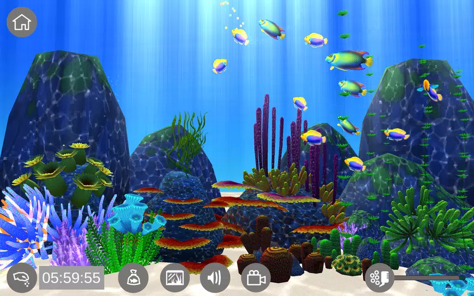 Aquarium Sim ภาพหน้าจอ 0