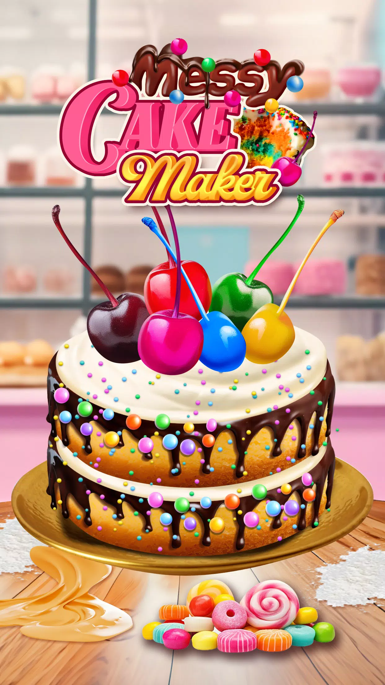 Messy Cake Maker Capture d'écran 0