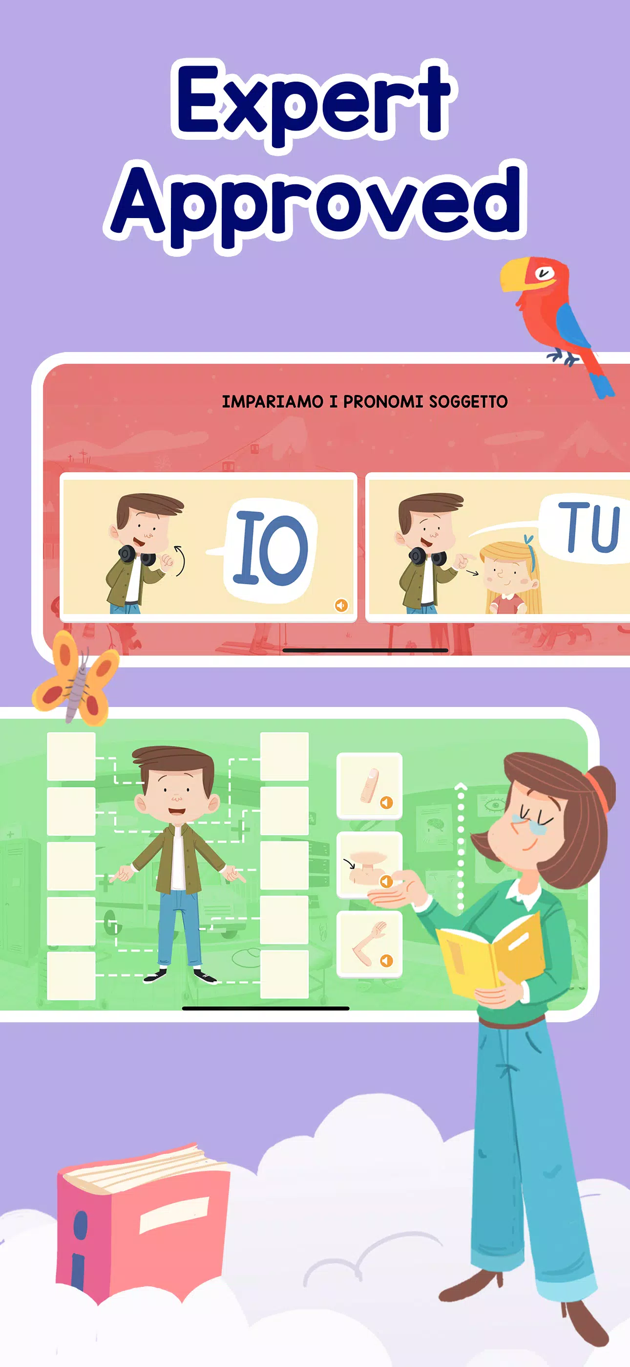 LANGUAKIDS: Italian for kids Ekran Görüntüsü 3