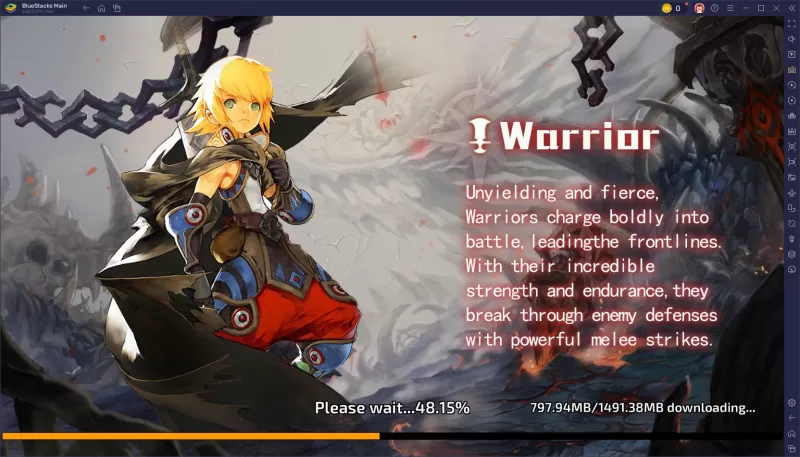 Dragon Nest: Rebirth of Legend - Class Selection