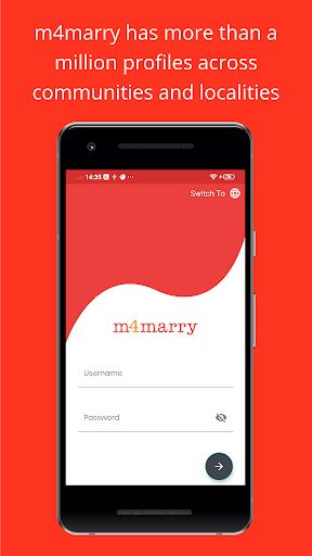 M4marry - Matrimony App Скриншот 1