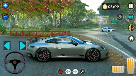 US Car Driving School Games 3D ภาพหน้าจอ 0