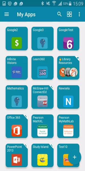 AUSD myLocker Screenshot 1