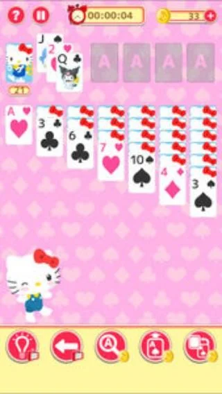 Hello Kitty Solitaire應用截圖第1張