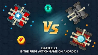 Battle.io Tank Battle Game Screenshot 0