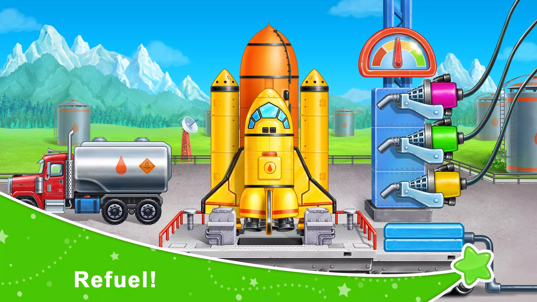 Rocket 4 space games Spaceship Capture d'écran 1