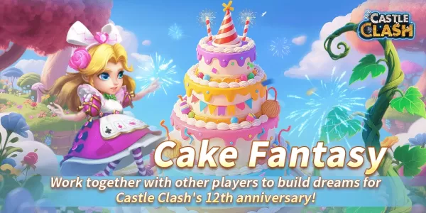 Castle Clash feiert 12. Jubiläum mit Wonderland Adventure