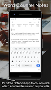 Word Counter Note CountablePad Screenshot 0