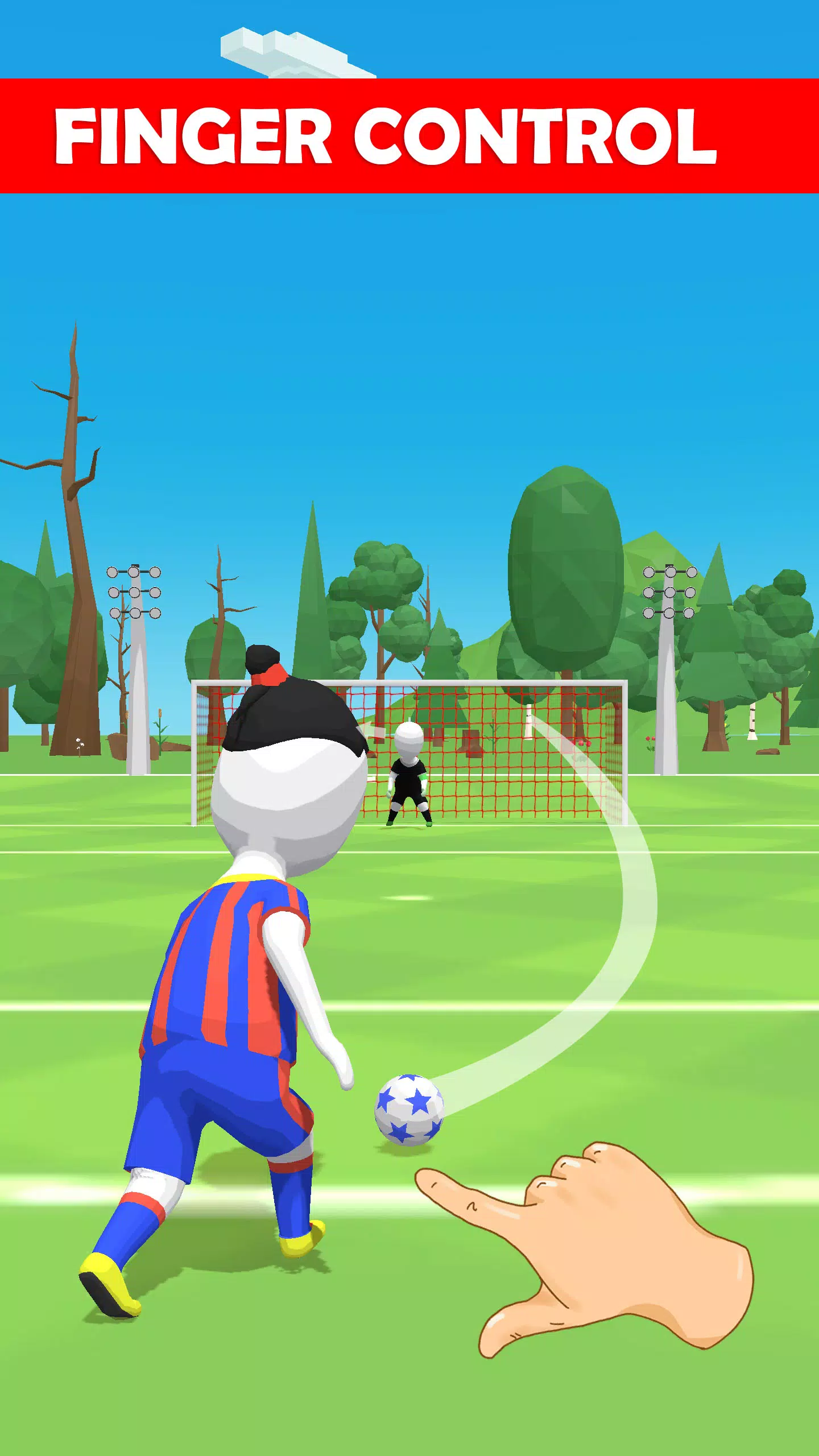 Stickman Freekick Screenshot 0