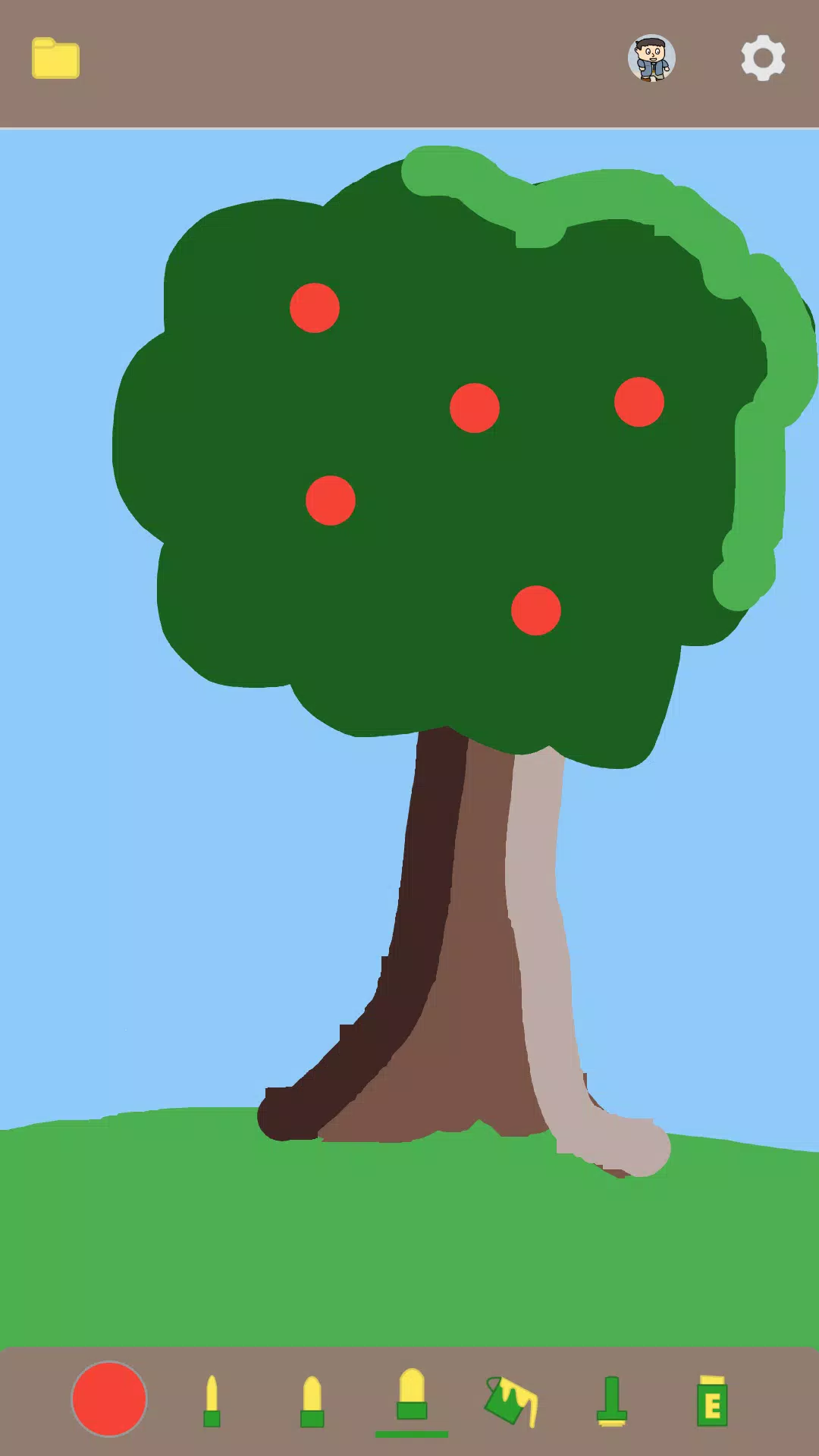 Fingerfarben Screenshot 0