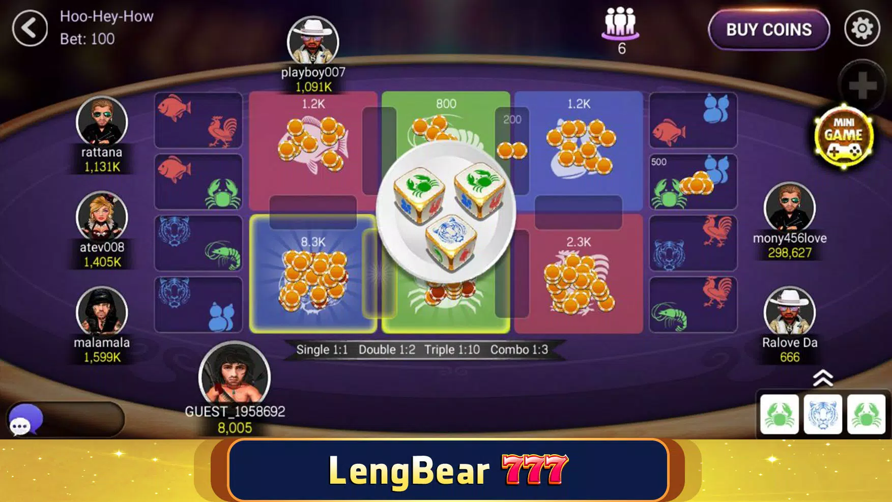 LengBear 777 - Khmer Games ภาพหน้าจอ 3