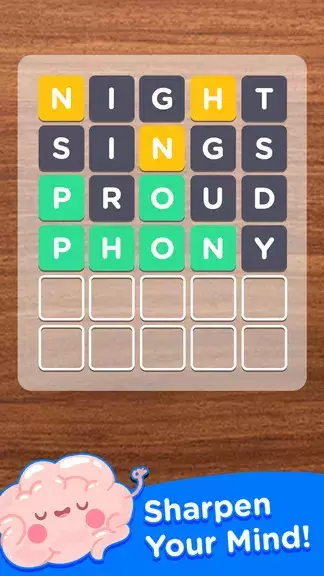 Wordle Jumble Word Puzzle Ảnh chụp màn hình 1