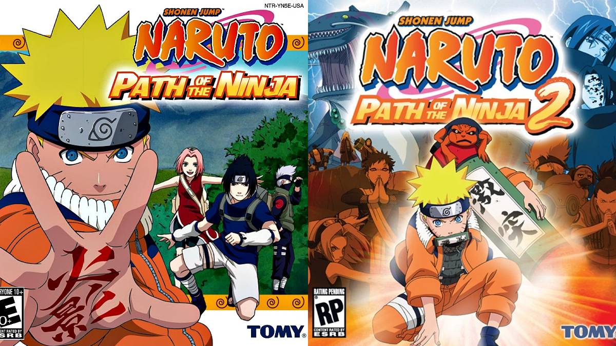 Todos los juegos en la serie Naruto: Path of the Ninja