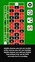 Roulette Profit Calculator Captura de tela 1