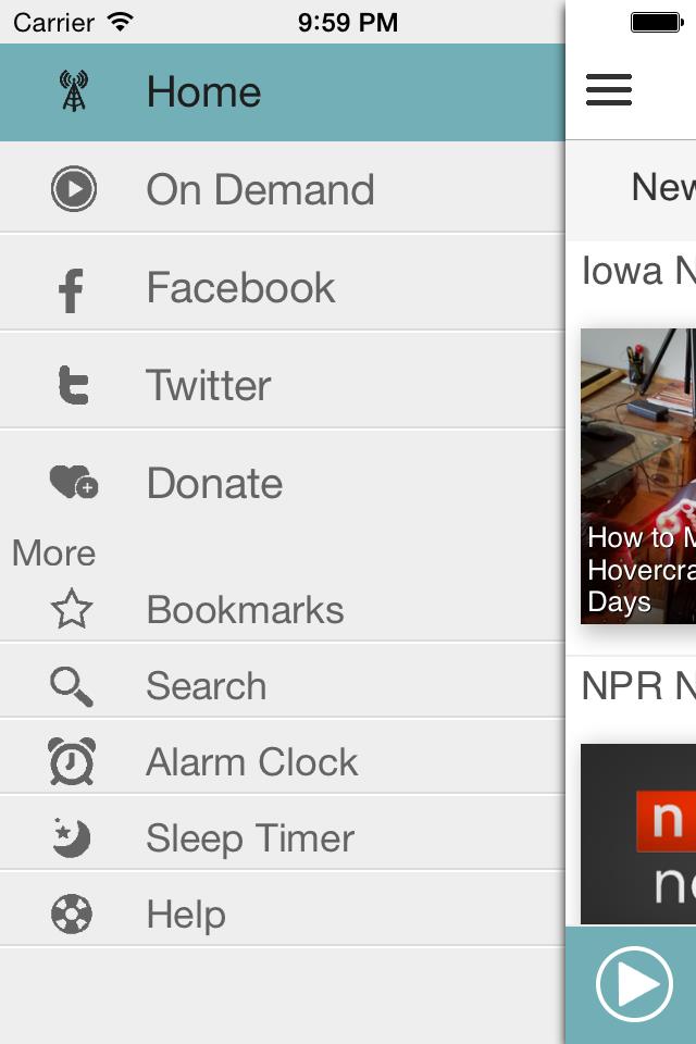 Iowa Public Radio App Screenshot 2