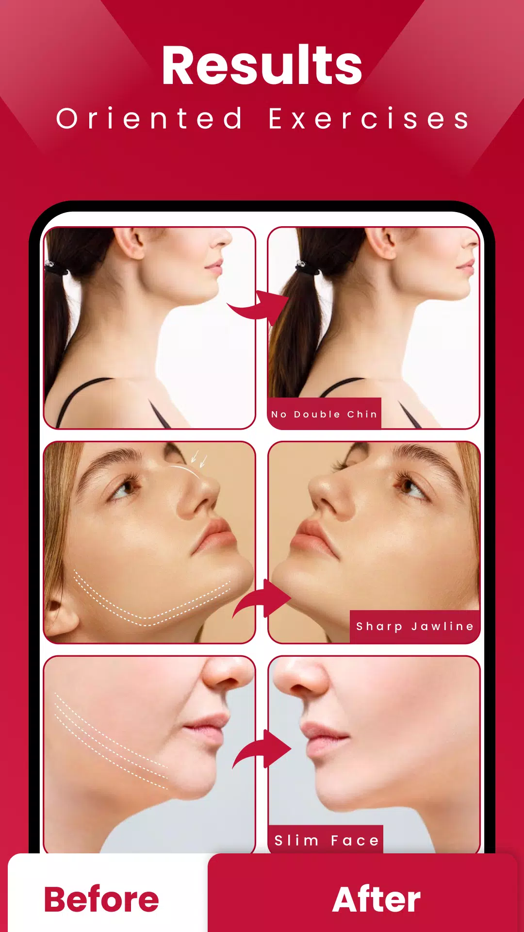 Jawline Exercises & Mewing Zrzut ekranu 3