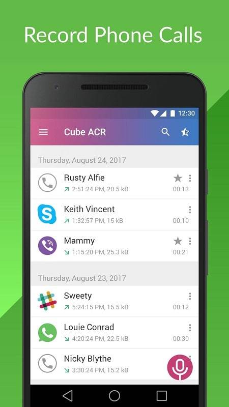 Call Recorder – Cube ACR Schermafbeelding 2