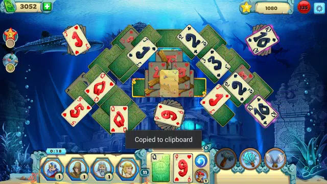 Solitaire Atlantis 스크린샷 2