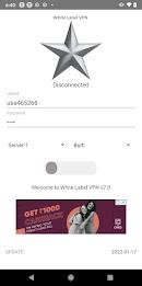 White Label VPN Capture d'écran 0