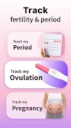 Ovulation & Period Tracker Ảnh chụp màn hình 0